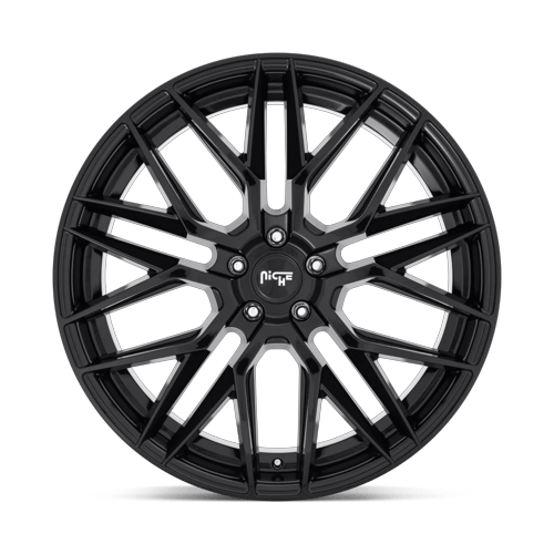 8.5x19 Niche Wheels M224 Gamma Gloss Black Wheel 5x120 ET35 CB72.56