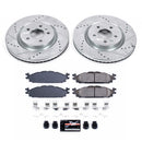 PowerStop Z23 Daily Driver Carbon-Fiber Ceramic Brake Pad and Drilled & Slotted