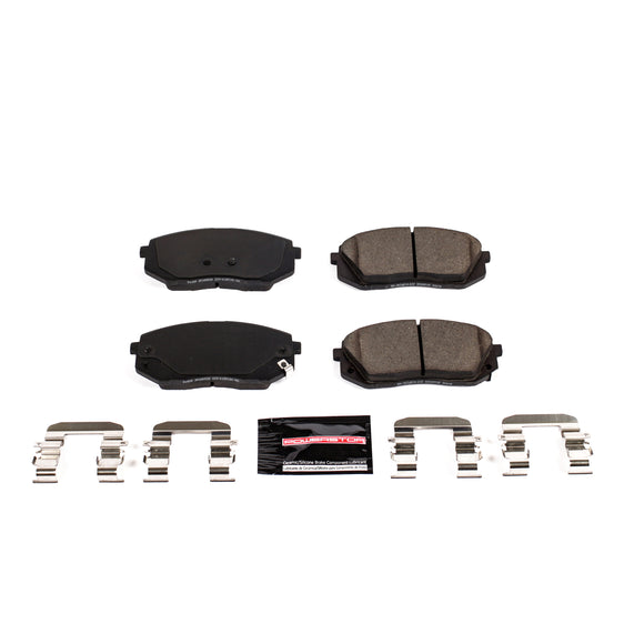 PowerStop Z23 Evolution Sport Carbon-Fiber Brake Pads With Hardware