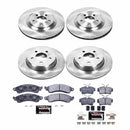 PowerStop Track Day High-Performance Brake Pad and Rotor Kit