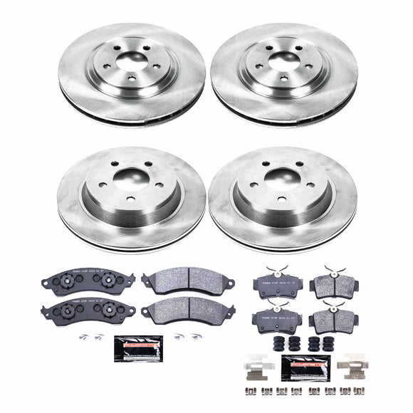 PowerStop Track Day High-Performance Brake Pad and Rotor Kit