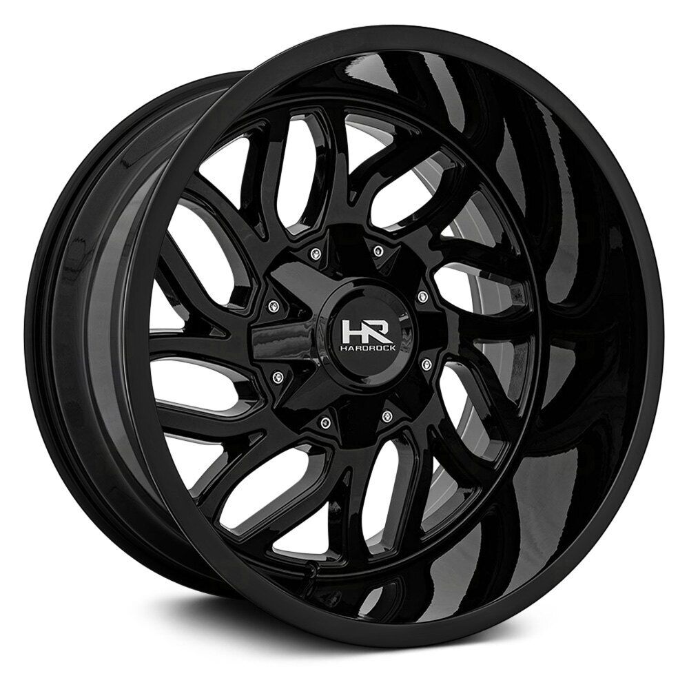 20x10 Hardrock Destroyer Gloss Black 6x135/139.7 ET-19 wheel/rim - 0