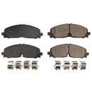 PowerStop Z17 Evolution Ceramic Brake Pads With Hardware