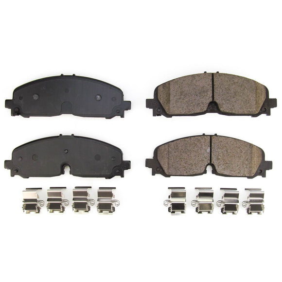 PowerStop Z17 Evolution Ceramic Brake Pads With Hardware