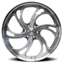 24x10 Corsart Argon 6 Brushed Milled Left Side 6x135 ET31 Wheel