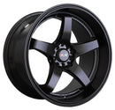 18x8.5 XXR 555 Flat Black 5x100/114.3 ET35