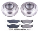 PowerStop OE Stock Replacement Low-Dust Ceramic Brake Pad and Rotor Kit