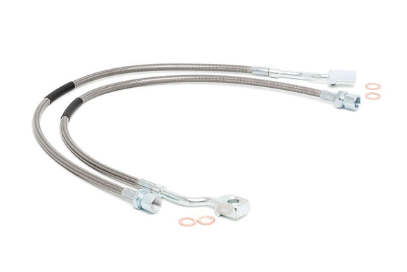 Rough Country Brakes Lines Front For Chevy GMC 1500 2500HD 3500HD 07-19
