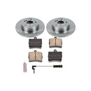 PowerStop OE Stock Replacement Low-Dust Ceramic Brake Pad and Rotor Kit