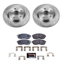 PowerStop Track Day High-Performance Brake Pad and Rotor Kit