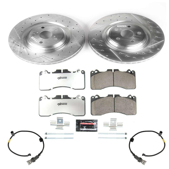 PowerStop Z26 Street Performance Ceramic Brake Pad and Drilled & Slotted Rotor K