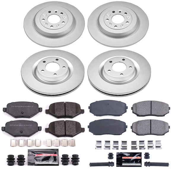 Z23 Daily Driver Premium Carbon-Fiber Ceramic Brake Pad and Fully Coated Rotor K