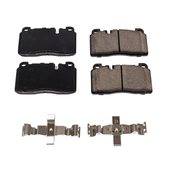 PowerStop Z17 Evolution Ceramic Brake Pads With Hardware