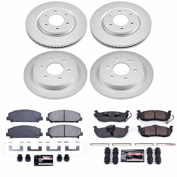 Z23 Daily Driver Premium Carbon-Fiber Ceramic Brake Pad and Fully Coated Rotor K