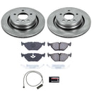 PowerStop OE Stock Replacement Low-Dust Ceramic Brake Pad and Rotor Kit