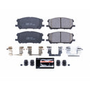 PowerStop Z23 Evolution Sport Carbon-Fiber Brake Pads With Hardware