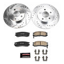 PowerStop Z23 Daily Driver Carbon-Fiber Ceramic Brake Pad and Drilled & Slotted