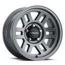 17x9 Vision 355 Manx 2 Overland Satin Grey 5x127 5x5 ET20 Wheel Rim
