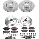 PowerStop Z23 Daily Driver Carbon-Fiber Ceramic Brake Pad and Drilled & Slotted