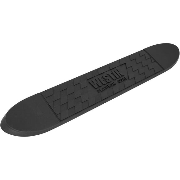 Westin Platinum 4 WTW Step Pad & Clips Molded Black Plastic 24-50024