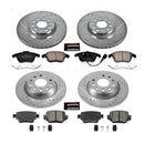 PowerStop Z23 Daily Driver Carbon-Fiber Ceramic Brake Pad and Drilled & Slotted