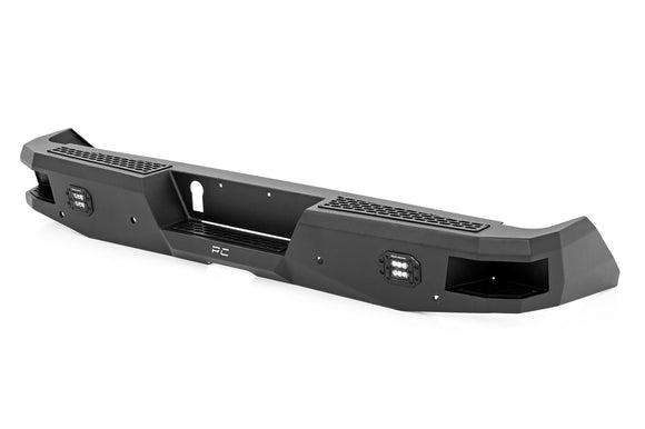 Rough Country Rear Bumper With LED Lights For Toyota Tundra 2WD 4WD 2014-2021