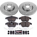 PowerStop Z23 Daily Driver Carbon-Fiber Ceramic Brake Pad and Drilled & Slotted
