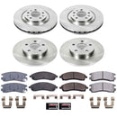 PowerStop OE Stock Replacement Low-Dust Ceramic Brake Pad and Rotor Kit
