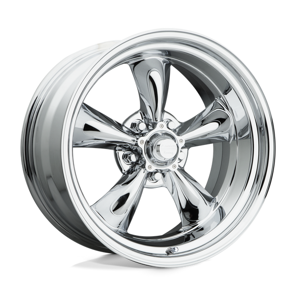 15X8 American Racing VN615 Torq Thrust II CHROME 5X114.3 ET-18 wheel/rim