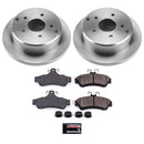 PowerStop OE Stock Replacement Low-Dust Ceramic Brake Pad and Rotor Kit