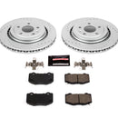 PowerStop Z23 Daily Driver Carbon-Fiber Ceramic Brake Pad and Drilled & Slotted