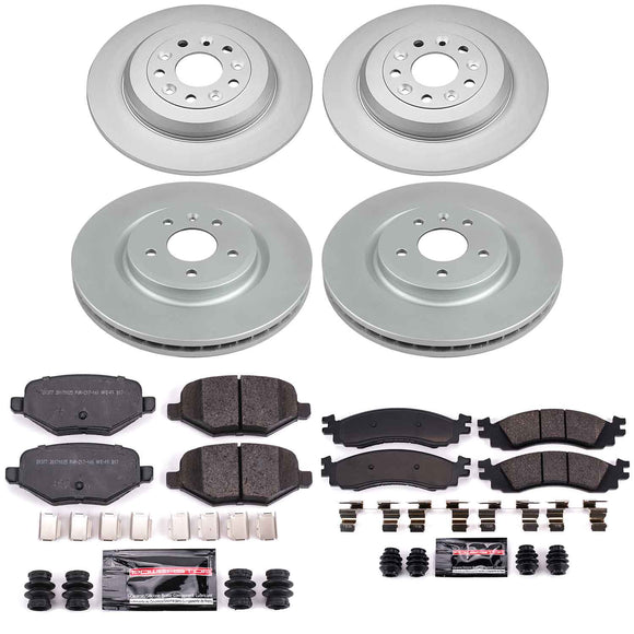 Z23 Daily Driver Premium Carbon-Fiber Ceramic Brake Pad and Fully Coated Rotor K