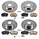 PowerStop Z23 Daily Driver Carbon-Fiber Ceramic Brake Pad and Drilled & Slotted