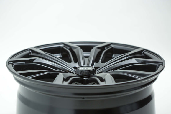 17x7.5 RTX Black Widow Satin Black 5x108 ET40 wheel/rim