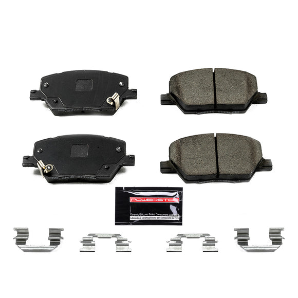 PowerStop Z23 Evolution Sport Carbon-Fiber Brake Pads With Hardware