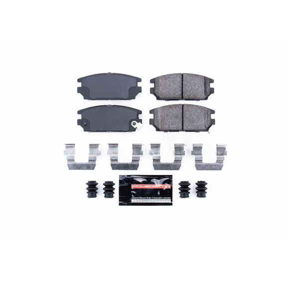 PowerStop Z23 Evolution Sport Carbon-Fiber Brake Pads With Hardware