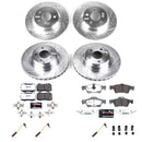 Z26 Street Performance Ceramic Brake Pad and Drilled & Slotted Rotor Kit