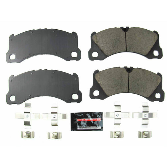 PowerStop Z23 Evolution Sport Carbon-Fiber Brake Pads With Hardware