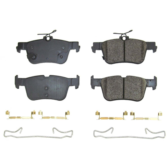 PowerStop Z17 Evolution Ceramic Brake Pads With Hardware