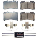 PowerStop Z23 Evolution Sport Carbon-Fiber Brake Pads With Hardware