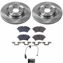 OE Stock Replacement Low-Dust Ceramic Brake Pad and Rotor Kit