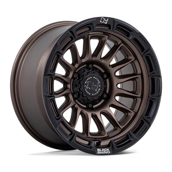20x9 Black Rhino BR025 Rival Burnt Bronze Matte Black Lip 6x139.7 ET1 Wheel