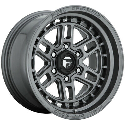 17X9 Fuel D668 NITRO Matte Gun Metal 6X139.7 ET-12 wheel/rim