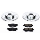 PowerStop Z23 Daily Driver Carbon-Fiber Ceramic Brake Pad and Drilled & Slotted