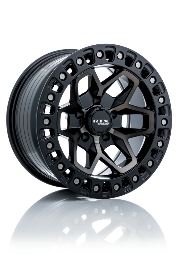 17x9 RTX Zion Black Machined Tinted Bronze 5x127 ET0 wheel/rim