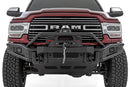 Rough Country Front Bumper - Tubular -Winch Mount