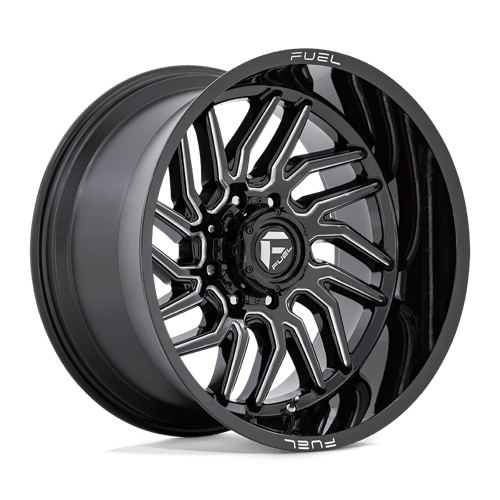 20x9 Fuel Off-Road D807 Hurricane Black 8x165.1 ET1 CB125.2 Wheel Rim