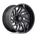 20x9 Fuel Off-Road D807 Hurricane Black 8x165.1 ET1 CB125.2 Wheel Rim