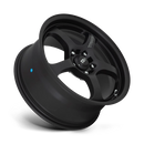 17X8 Motegi MR131 Black Wheel 5X114.3 ET40 5-114.3 17-8 MR13178012740