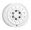 17x8.5 Nomad N501SA Gloss White 8x170 ET10 Wheel Rim